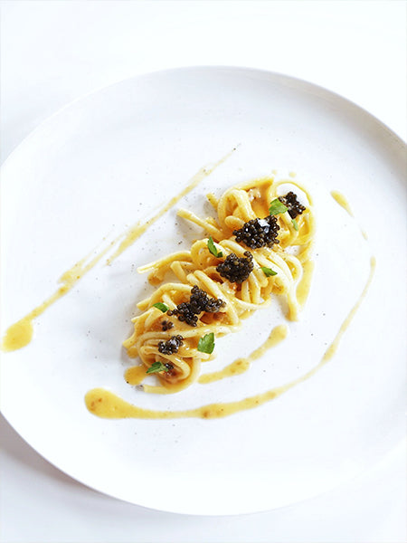 Osetra Caviar, Uni, Pasta Recipe