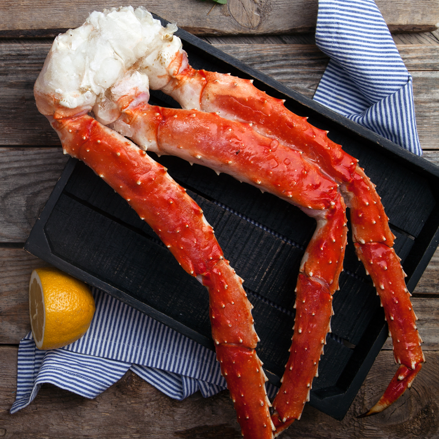 Premium Wild Alaskan Red King Crab - Dorasti Caviar