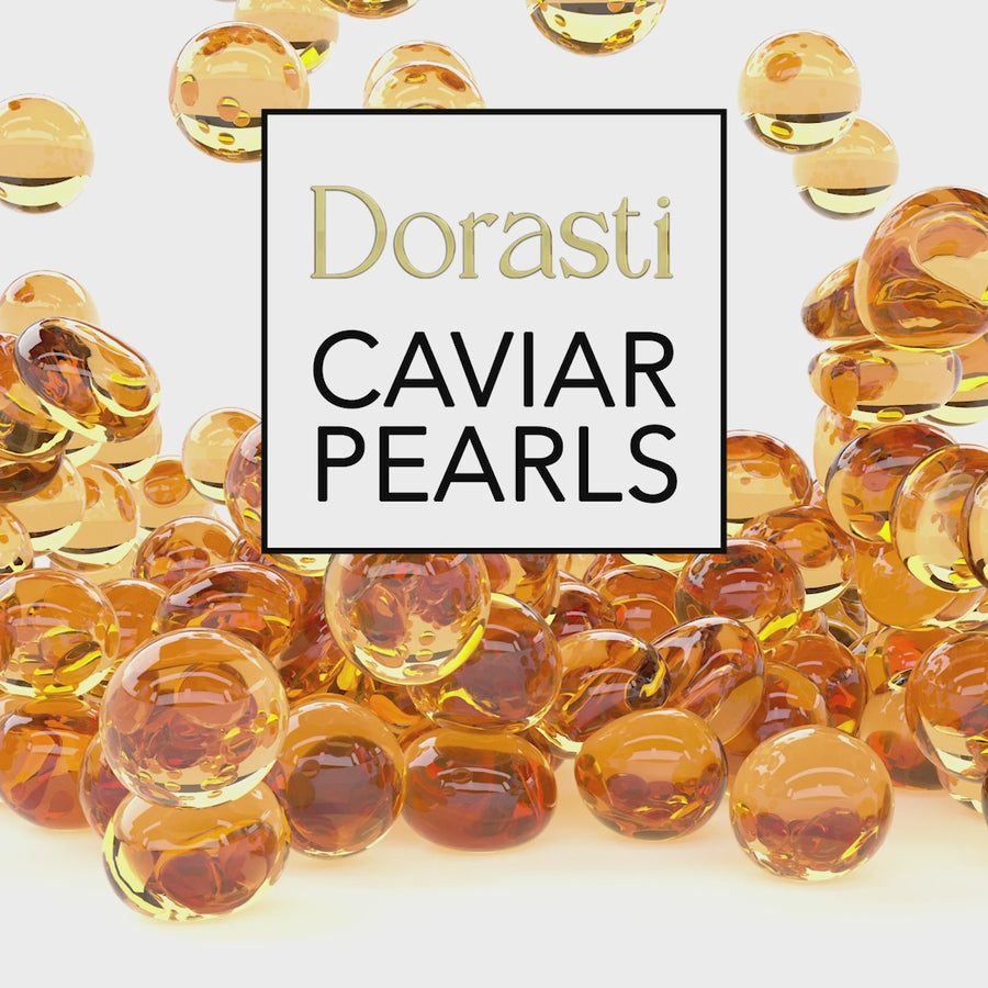 Sturgeon Caviar Pearls by Dorasti